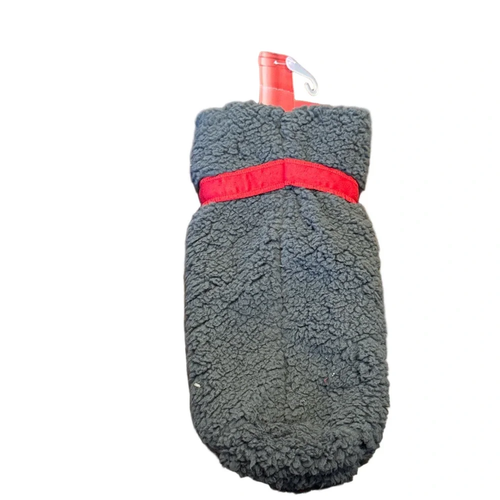 St. Nicholas Square Gray Snowman Decor Festive Wine Bottle Gift Bag NWT